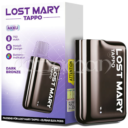 Lost Mary | Tappo Akku | E-Zigaretten Akkuträger | Bronze