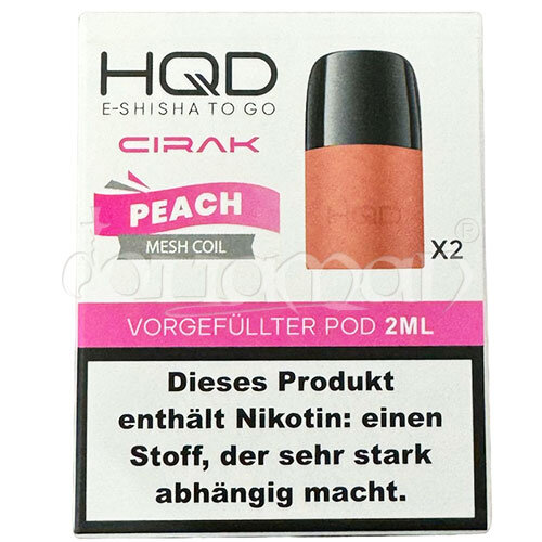 Peach | Cirak Pod | HQD | 18mg/ml | 2 Stk.