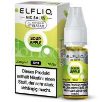 Sour Apple | Elfliq by Elfbar | Nikotin 10mg/ml | Liquid...