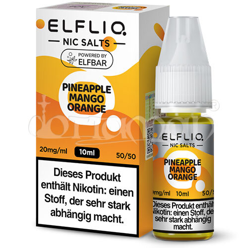 Pineapple Mango Orange | Elfliq by Elfbar | Nikotin 20mg/ml | Liquid | 10ml