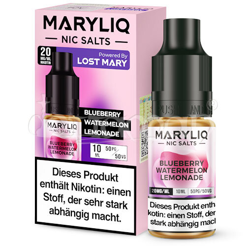 Blueberry Watermelon Lemonade | Maryliq by Elfbar | Nikotin 10mg/ml | Liquid | 10ml