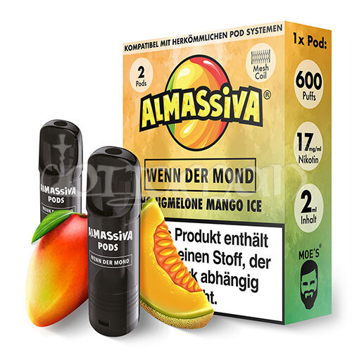 Wenn der Mond | Al Massiva Pods | kompatibel mit Elfa Pods | 17mg/ml | 2 Stk.