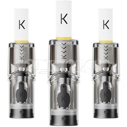 Kiwi Spark | 0,8 Ohm Mesh Coil Pod inkl. Filter Tip | Transparent | 3 Stk.