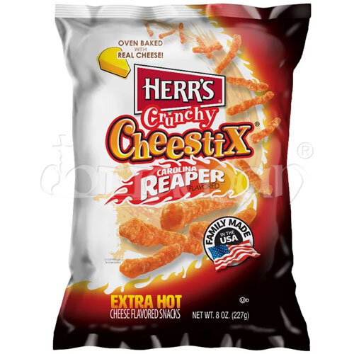 Herrs | Crunchy Cheestix Carolina Reaper | Chips | 227g