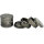 Black Leaf | Grinder | Metall | 50mm Granite | 4-teilig