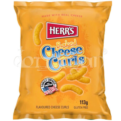 Herrs | Baked Cheese Curls | Chips | 113g