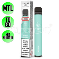 Menthol | Elfbar 600 | Nikotin 20mg/ml | Einweg...