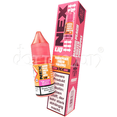 Mango Peach Frozen Pineapple | Pod Salt Nexliq | Nikotin 10mg/ml | Liquid | 10ml