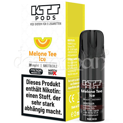 Melone Tee Ice | KTS Pod | KTS eLiquid | 20mg/ml | 1 Stk.