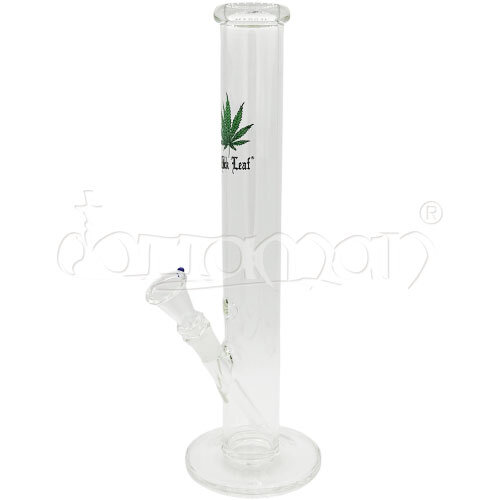 Glas Bong | Hanfblatt | 30cm