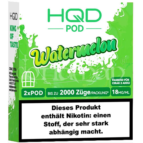 Watermelon | Cirak 2 Pod | HQD | 18mg/ml | 2 Stk.