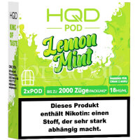 Lemon Mint | Cirak 2 Pod | HQD | 18mg/ml | 2 Stk.