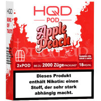 Apple Peach | Cirak 2 Pod | HQD | 18mg/ml | 2 Stk.