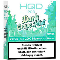 Dark Grape Mint | Cirak 2 Pod | HQD | 18mg/ml | 2 Stk.