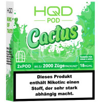 Cactus | Cirak 2 Pod | HQD | 18mg/ml | 2 Stk.