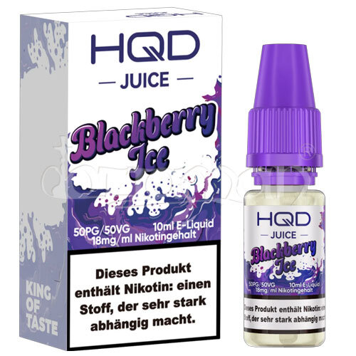 Blackberry Ice | HQD Juice | Nikotin 18mg/ml | Liquid | 10ml