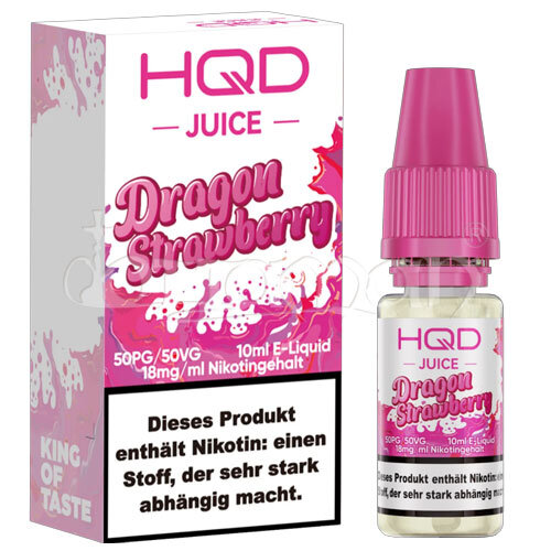 Dragon Strawberry | HQD Juice | Nikotin 18mg/ml | Liquid | 10ml
