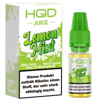Lemon Mint | HQD Juice | Nikotin 18mg/ml | Liquid | 10ml