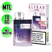 Blackberry Raspberry Lemonade | Elfbar CR600 | Nikotin...