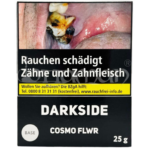 Cosmo Flwr - Base | Darkside | 25g Shisha Tabak