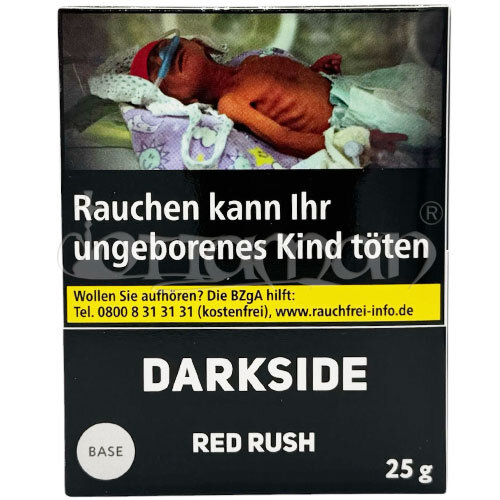 Red Rush - Base | Darkside | 25g Shisha Tabak