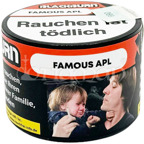 Famous Apl | Blackburn | 25g Shisha Tabak