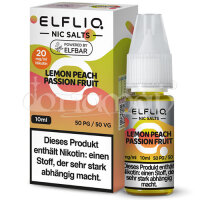Lemon Peach Passion Fruit | Elfliq by Elfbar | Nikotin...