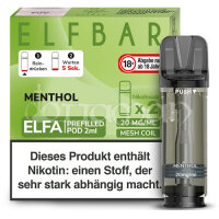 Menthol | Elfa Pods | Elfbar | 20mg/ml | 2 Stk.