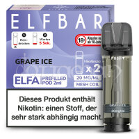 Grape Ice | Elfa Pods | Elfbar | 20mg/ml | 2 Stk.