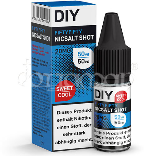Nikotinsalz Nikotinshot | Sweet & Cool | DIY | 50VG/50PG 20mg/ml | 10ml