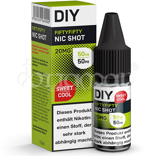 Nikotinshot | Sweet & Cool | DIY | 50VG/50PG 20mg/ml | 10ml