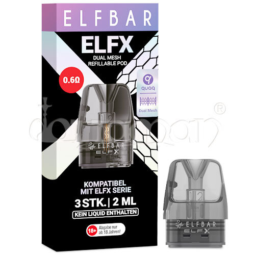 Elfbar | Elfx 0,6 Ohm Mesh Coil Pod | 3 Stk.