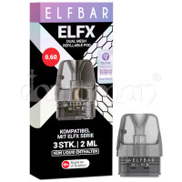 Elfbar | Elfx 0,6 Ohm Mesh Coil Pod | 3 Stk.