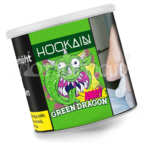 Angry Green Dragon | Hookain | 200g Shisha Tabak