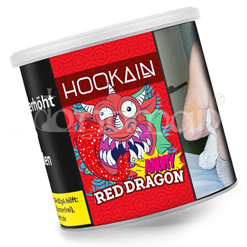 Angry Red Dragon | Hookain | 200g Shisha Tabak