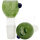 Glaskopf | Heavy Grün | Bong | Glas Steckkopf 18,8