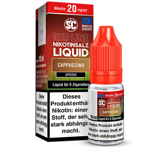 Cappuccino | SC Red Line | Nikotin 10mg/ml | Liquid | 10ml