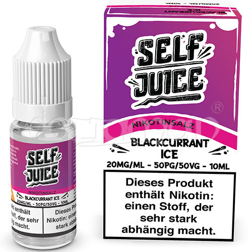 Blackcurrant Ice | Self Juice | Nikotin 20mg/ml | Liquid | 10ml