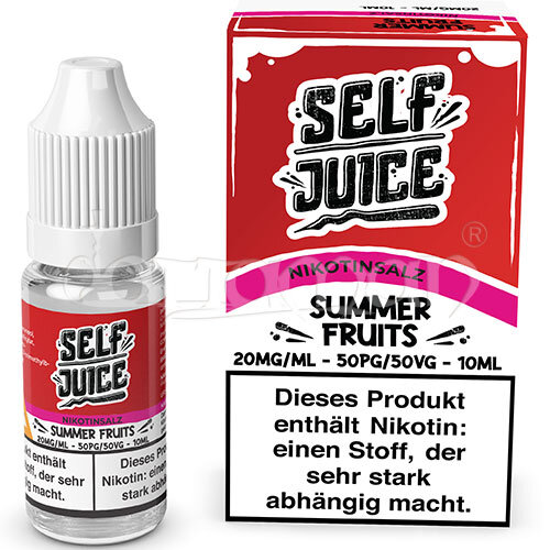 Summer Fruits | Self Juice | Nikotin 20mg/ml | Liquid | 10ml