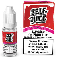 Summer Fruits | Self Juice | Nikotin 20mg/ml | Liquid | 10ml