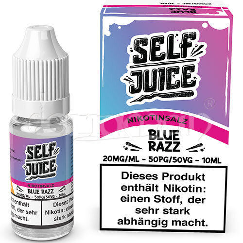 Blue Razz | Self Juice | Nikotin 20mg/ml | Liquid | 10ml