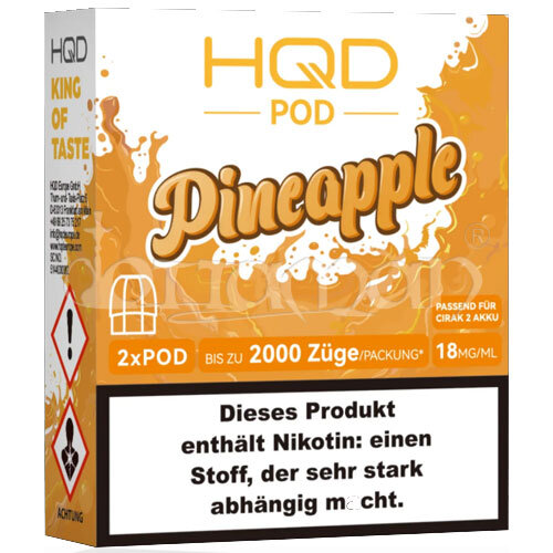 Pineapple | Cirak 2 Pod | HQD | 18mg/ml | 2 Stk.