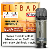 Pineapple Coconut | Elfa Pods | Elfbar | 20mg/ml | 2 Stk.