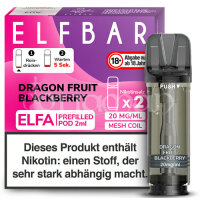 Dragon Fruit Blackberry | Elfa Pods | Elfbar | 20mg/ml |...