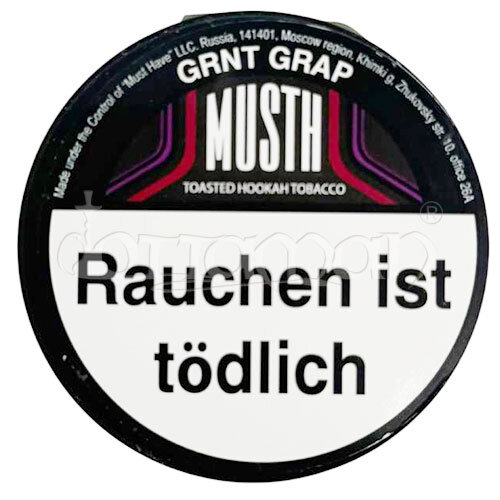 Grnt Grap | Must H | 25g Shisha Tabak