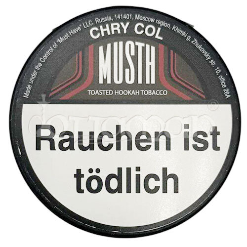 Chry Col | Must H | 25g Shisha Tabak