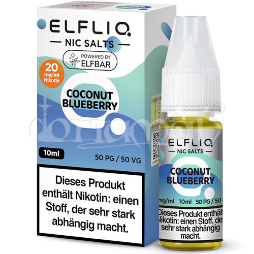 Coconut Blueberry | Elfliq by Elfbar | Nikotin 10mg/ml | Liquid | 10ml