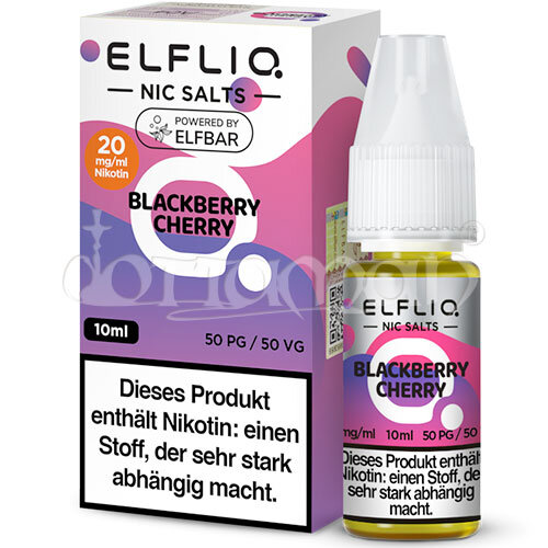 Blackberry Cherry | Elfliq by Elfbar | Nikotin 20mg/ml | Liquid | 10ml