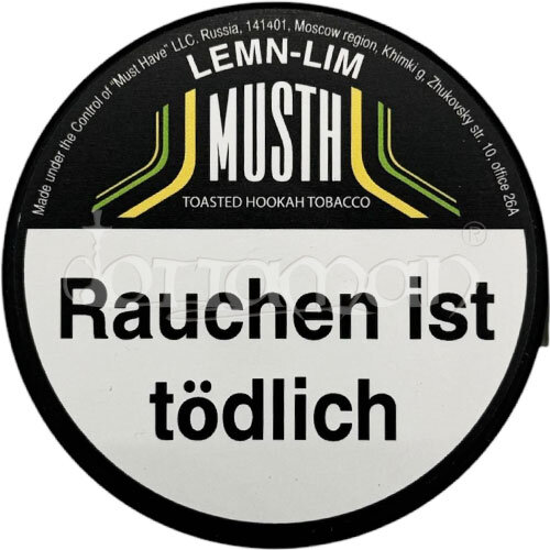 Lemn Lim | Must H | 25g Shisha Tabak