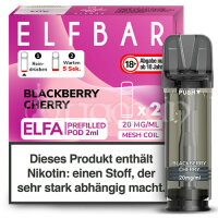 Blackberry Cherry | Elfa Pods | Elfbar | 20mg/ml | 2 Stk.